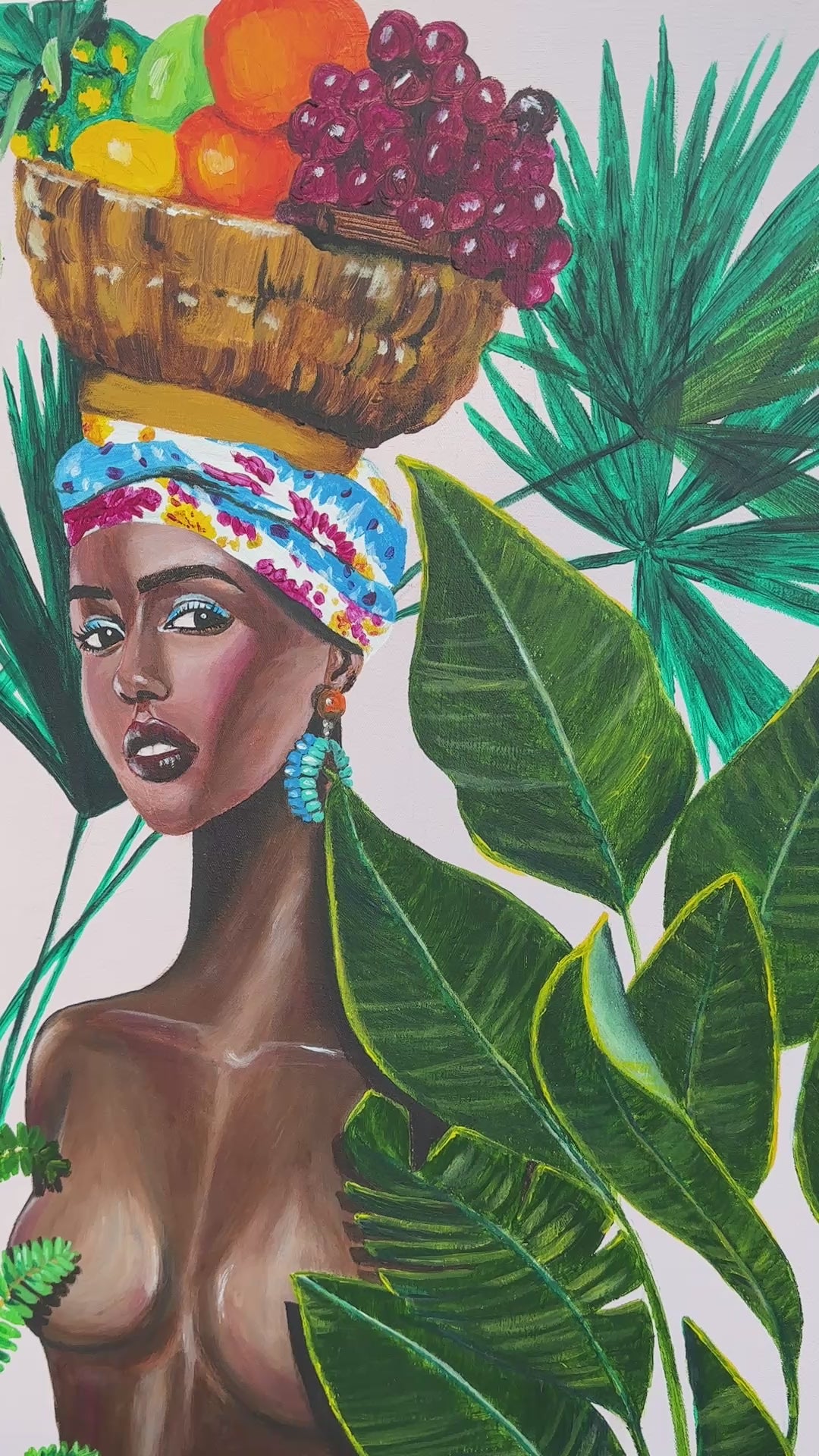 La Palenquera Original Painting